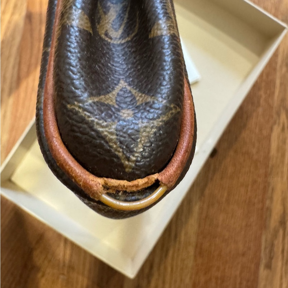 Louis Vuitton Eva Brown Monogram Clutch with Strap & original box - Picture 7 of 7
